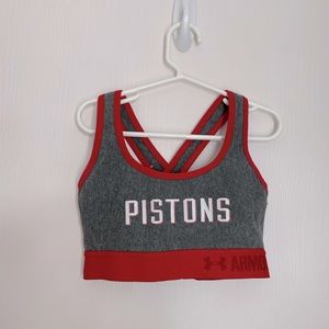 DETROIT PISTONS SPORTS BRA
